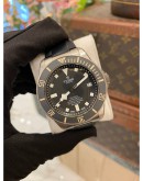 2016 TUDOR PELAGOS BLACK TITANIUM REF 25600T 42MM AUTOMATIC WATCH