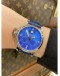 2021 GRAHAM CHRONOFIGHTER 1695 LADY MOON MOONPHASE REF 2CXBS BLUE DIAMONDS DIAL 36MM QUARTZ WATCH FULL SET