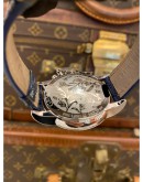 2021 GRAHAM CHRONOFIGHTER 1695 LADY MOON MOONPHASE REF 2CXBS BLUE DIAMONDS DIAL 36MM QUARTZ WATCH FULL SET