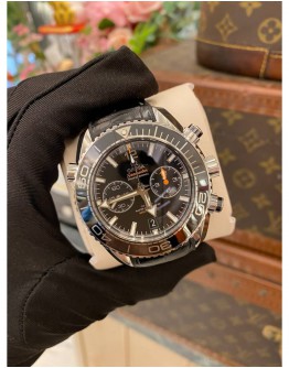 (LIKE NEW) 2020 OMEGA SEAMASTER PLANET OCEAN 600M CO-AXIAL MASTER CHRONOMETER CHRONOGRAPH REF 215.33.46.51.01.001 BLACK DIAL 45.5MM AUTOMATIC WATCH FULL SET