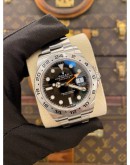 (UNUSED) 2023 ROLEX EXPLORER II REF 226570 BLACK DIAL 42MM AUTOMATIC WATCH FULL SET