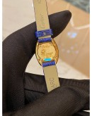 CARTIER BAIGNOIRE JOAILLERIE DIAMOND 18K 750 YELLOW GOLD REF 2368 29MM QUARTZ YEAR 2010 MINI WATCH