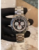 2022 TAG HEUER FORMULA 1 CHRONOGRAPH REF CAZ101E PANDA DIAL 43MM QUARTZ WATCH