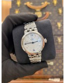 (UNUSED) 2019 TUDOR CLAIR DE ROSE DIAMOND DIAL REF 35800 34MM AUTOMATIC WATCH FULL SET