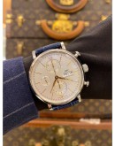(BRAND NEW) 2021 IWC PORTOFINO CHRONOGRAPH REF IW391031 WHITE DIAL 42MM AUTOMATIC WATCH FULL SET