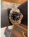 (LIKE NEW) 2018 ROLEX GMT-MASTER II ROOTBEER REF 126711CHNR HALF 18K 750 ROSE GOLD 40MM AUTOMATIC WATCH FULL SET