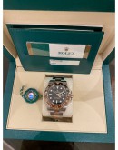 (LIKE NEW) 2018 ROLEX GMT-MASTER II ROOTBEER REF 126711CHNR HALF 18K 750 ROSE GOLD 40MM AUTOMATIC WATCH FULL SET