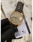 (LIKE NEW) 2023 VACHERON CONSTANTIN HISTORIQUES AMERICAN 18K 750 YELLOW GOLD REF 82035 40MM MANUAL WINDING WATCH