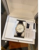 2011 IWC PILOT SPITFIRE CHRONOGRAPH REF IW3717 WHITE DIAL 42MM AUTOMATIC WATCH FULL SET
