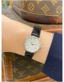 LONGINES RELOJ MUJER PRESENCE REF L4.220.4 ROMAN NUMERALS WHITE DIAL 23MM QUARTZ WATCH