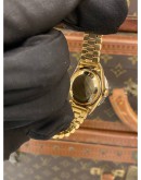 ROLEX LADY DATEJUST REF 6927 HALF 18K 750 YELLOW GOLD ROMAN WHITE DIAL 26MM AUTOMATIC WATCH