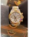 (LIKE NEW) 2012 ROLEX DAYTONA REF 116523 HALF 18K 750 YELLOW GOLD WHITE DIAMOND DIAL 40MM AUTOMATIC WATCH