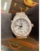 (UNUSED) 2024 OMEGA SEAMASTER PLANET OCEAN REF 232.30.42.21.04.001 WHITE CERAMIC 42MM AUTOMATIC WATCH -FULL SET-