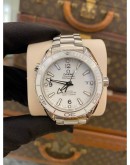 (UNUSED) 2024 OMEGA SEAMASTER PLANET OCEAN REF 232.30.42.21.04.001 WHITE CERAMIC 42MM AUTOMATIC WATCH -FULL SET-