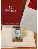 (UNUSED) 2024 OMEGA SEAMASTER PLANET OCEAN REF 232.30.42.21.04.001 WHITE CERAMIC 42MM AUTOMATIC WATCH -FULL SET-