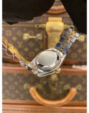(LIKE NEW) 2000 ROLEX LADY DATEJUST REF 79173 18K 750 YELLOW GOLD JUBILEE DIAMOND DIAL 26MM AUTOMATIC WATCH -FULL SET-
