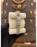 (LIKE NEW) 2000 ROLEX LADY DATEJUST REF 79173 18K 750 YELLOW GOLD JUBILEE DIAMOND DIAL 26MM AUTOMATIC WATCH -FULL SET-