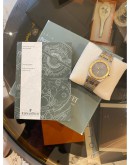 2003 AP AUDEMARS PIGUET ROYAL OAK REF 56303SA 18K 750 YELLOW GOLD GREY DIAL 33MM QUARTZ WATCH