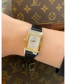 (LIKE NEW) 2014 JAEGER-LECOULTRE REVERSO DUETTO TWO FACE DIAMONDS WHITE DIAL MOTHER OF PEARL REF 266.5.44 21MM x 33MM MANUAL WINDING WATCH -FULL SET-