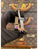 (LIKE NEW) 2014 JAEGER-LECOULTRE REVERSO DUETTO TWO FACE DIAMONDS WHITE DIAL MOTHER OF PEARL REF 266.5.44 21MM x 33MM MANUAL WINDING WATCH -FULL SET-