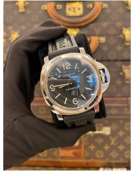 2012 PANERAI LUMINOR PAM00000 REF OP6834 LIMITED EDITION BLACK DIAL 44MM AUTOMATIC WATCH -FULL SET-