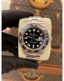 2014 ROLEX GMT-MASTER II REF 116710LN 40MM AUTOMATIC WATCH -FULL SET-