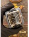 (UNUSED) 2021 TAG HEUER MONACO REF WAW131A BLACK DIAL 37MM QUARTZ WATCH -FULL SET-