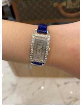 CHOPARD YOUR HOUR MOTHER OF PEARL 18K 750 WHITE GOLD 34 DIAMONDS 31MM QUARTZ YEAR 2013 WATCH FULL SET