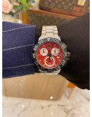 TAG HEUER FORMULA 1 CHRONOGRAPH REF CAH1112 RED DIAL 41MM QUARTZ YEAR 2009 WATCH