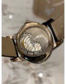 GIRARD-PERREGAUX CAT’S EYE BLUE STAR DIAMOND MOTHER OF PEARL 18K 750 WHITE GOLD MOON FACE 35MM AUTOMATIC YEAR 2018 WATCH