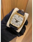 (UNUSED) PATEK PHILIPPE GONDOLO REF 5135J ANNUAL CALENDAR MOON FACE 18K 750 YELLOW GOLD 38MM x 51MM AUTOMATIC YEAR 2011 WATCH -FULL SET-