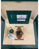 (BRAND NEW) ROLEX GMT-MASTER II ROOT BEER REF 126715CHNR 18K 750 EVEROSE GOLD 40MM AUTOMATIC YEAR 2020 WATCH -FULL SET-