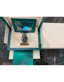 (UNUSED) ROLEX AIR KING REF 116900 GREEN LOGO 39MM AUTOMATIC YEAR 2021 WATCH -FULL SET-