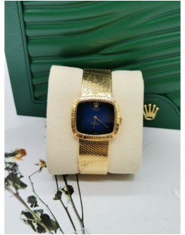 ROLEX CELLINI 18K YELLOW GOLD LADIES WATCH 26MM MANUAL WINDING