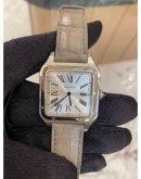 (LIKE NEW) 2023 CARTIER SANTOS DUMONT XL 46.6MM x 33.9MM QUARTZ WATCH