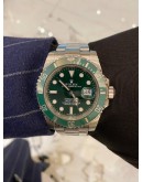 ROLEX HULK SUBMARINER DATE REF 116610LV 40MM AUTOMATIC YEAR 2013 WATCH -FULL SET-