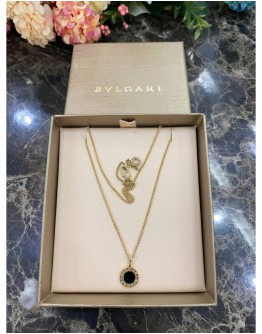 BVLGARI 750 ROSE GOLD WITH CARNELIAN NECKLACE