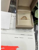 BVLGARI 18K ROSE GOLD RING SIZE 52 YEAR 2022 -FULL SET-