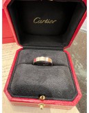 CARTIER LOVE RING 18K 750 WHITE GOLD SIZE 60 -FULL SET-