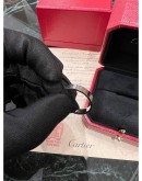 CARTIER LOVE RING 18K 750 WHITE GOLD SIZE 60 -FULL SET-