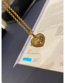 CHOPARD HAPPY DIAMONDS 18K 750 ROSE GOLD NECKLACE YEAR 2017 -FULL SET-