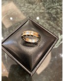 (LIKE NEW) BVLGARI B.ZERO1 RING 18K 750 WHITE GOLD SIZE 53