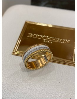 BOUCHERON QUATRE DIAMOND 18K 750 ROSE GOLD RING SIZE 51 YEAR 2016 -FULL SET-