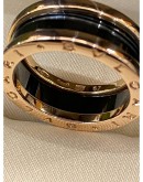 BVLGARI BZERO.1 18K 750 ROSE GOLD RING SIZE 57