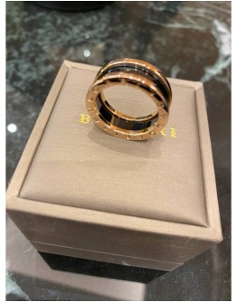 BVLGARI BZERO.1 18K 750 ROSE GOLD RING SIZE 57