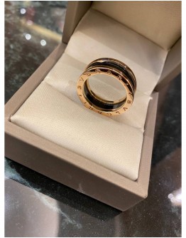 BVLGARI BZERO.1 18K 750 ROSE GOLD RING SIZE 57