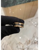 BVLGARI BZERO.1 18K 750 ROSE GOLD RING SIZE 57