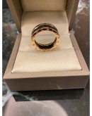 BVLGARI BZERO.1 18K 750 ROSE GOLD RING SIZE 57