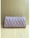 MIU MIU MATELASSE LEATHER SOFT PINK SLING BAG 