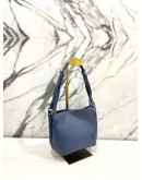 LOUIS VUTTON MYRTILLE BLUE EPI LEATHER MANDARA PM BAG